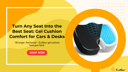 Gel cushion for Cars and Desks 