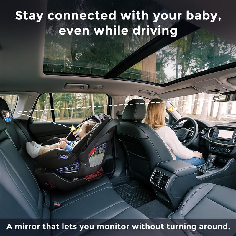 EcoNour baby car mirror for safety 