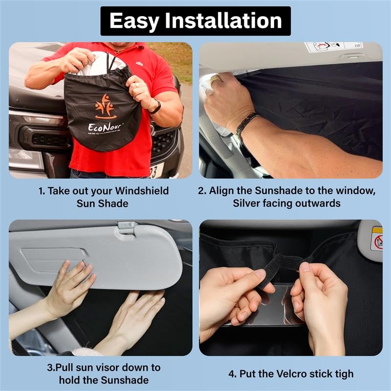 Toyota Corolla Windshield Sunshade (2019–2025) – Keeps interior cool and protected.