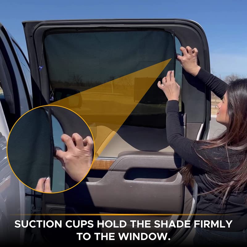 Magnetic Car Sun Shade for Baby – EcoNour rear window cover for privacy and sun protection