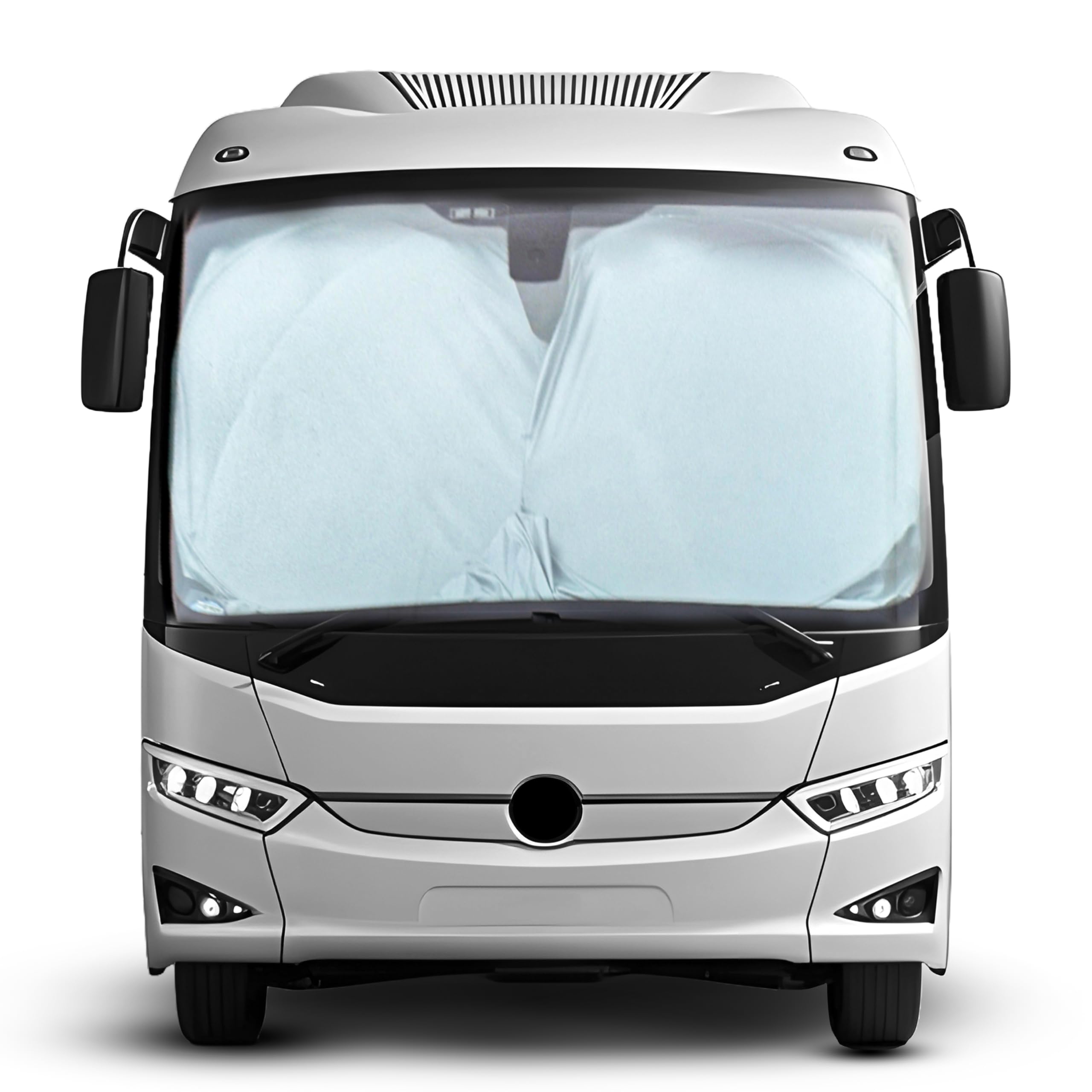 RV Windshield Sunshade – EcoNour Reflective 102"x51" Cover