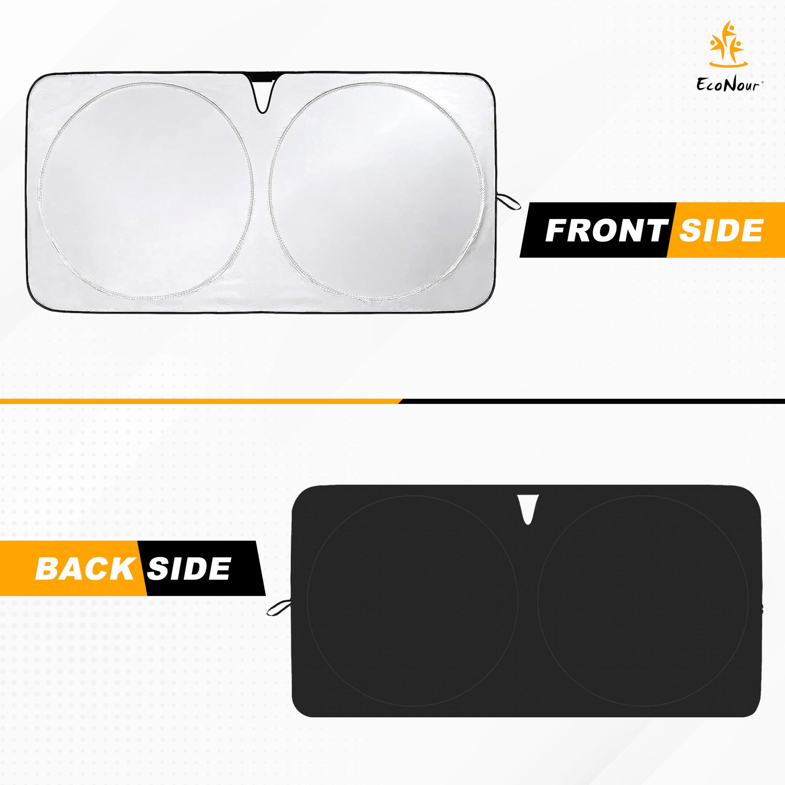 Tesla Windshield Sun Shade – Foldable Sunshield Keeps Tesla Interior Cool