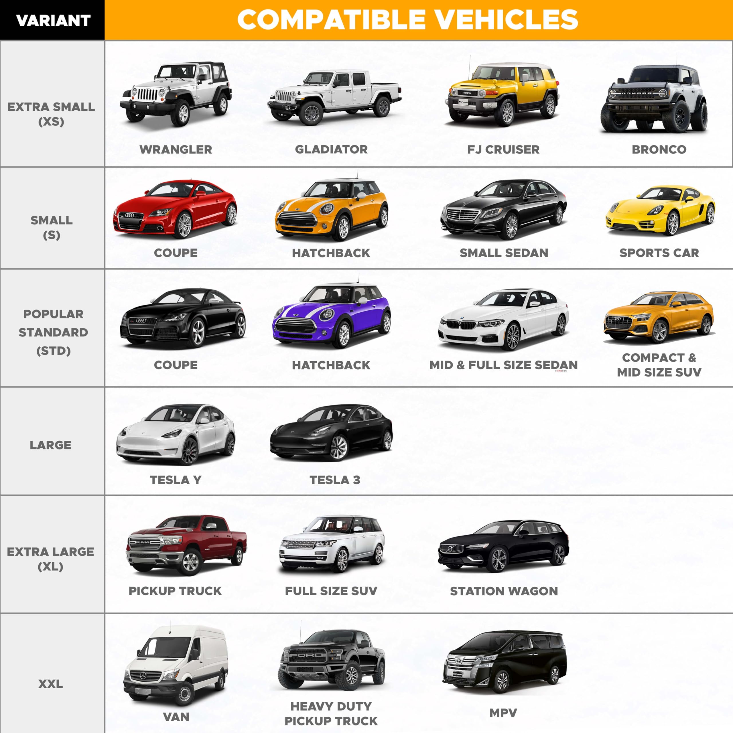 Durable Windshield Cover for Ice and Snow X-Large (74"x43") for Car, fits SUVs and vans.