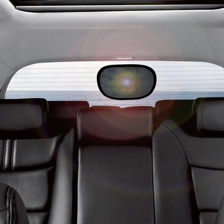 Easy Install Miniature Static Cling Window Shade for Windshield