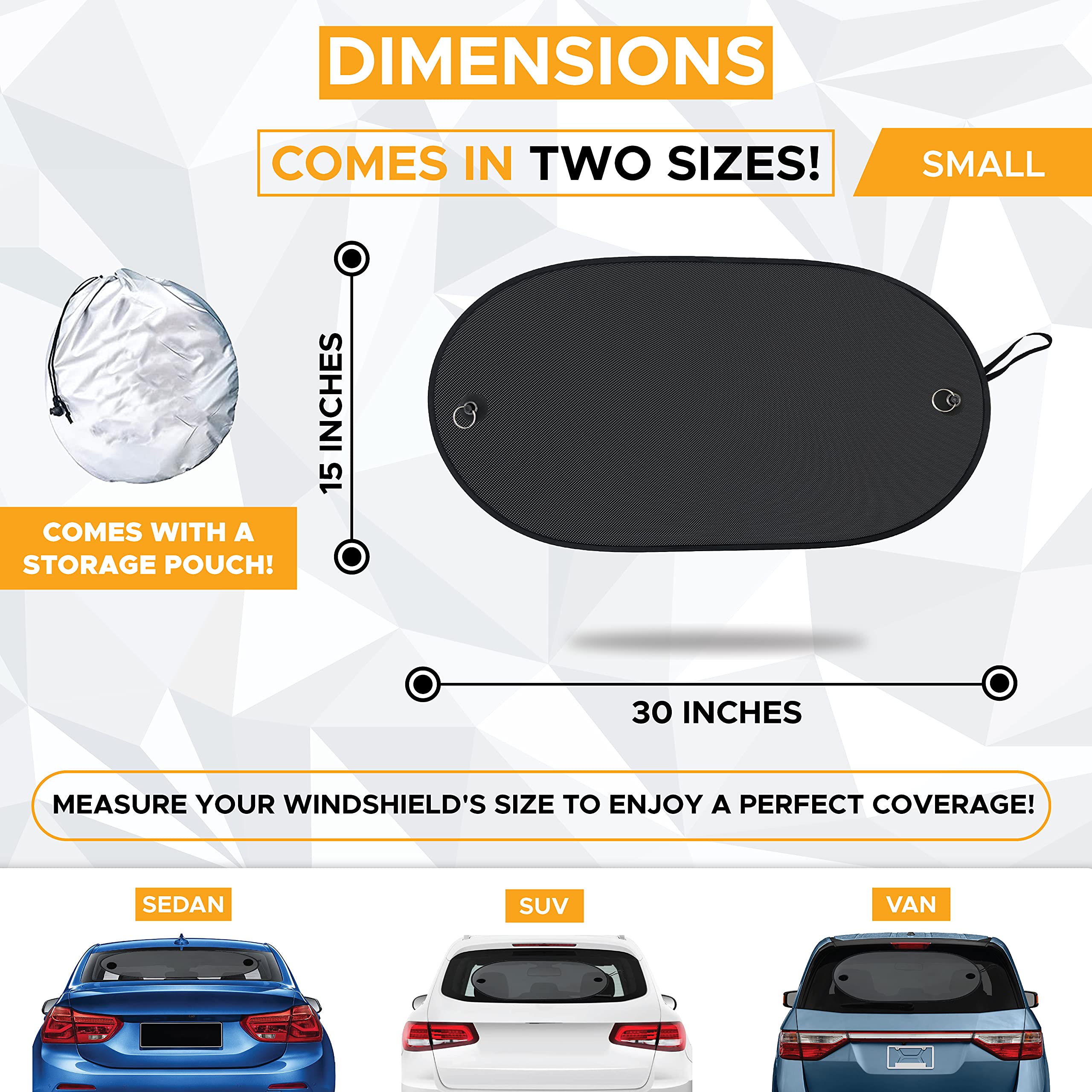 Baby-safe Rear Window Sun Shade for car rear window