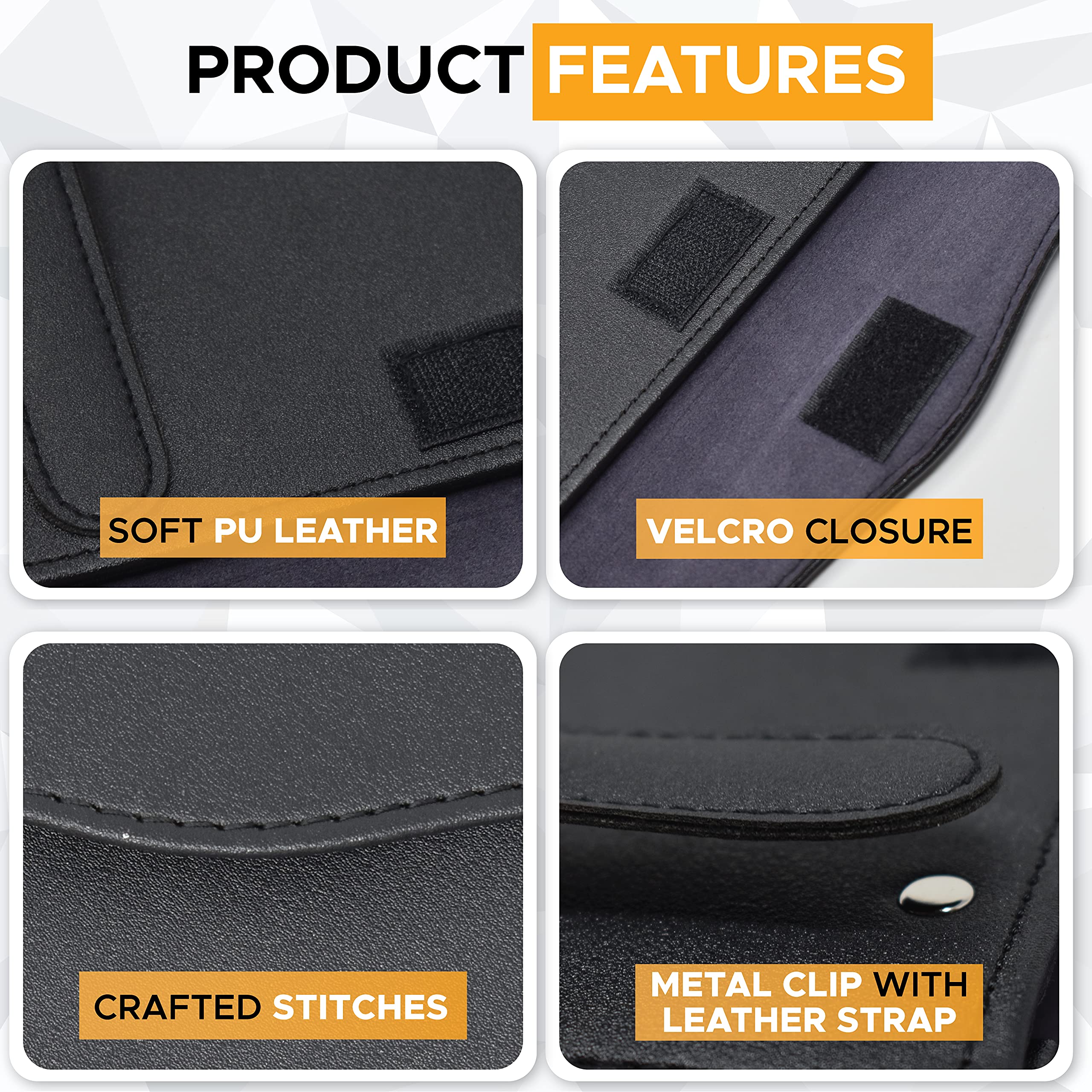 Car Tissue Holder 9x5 inches for easy access to tissues