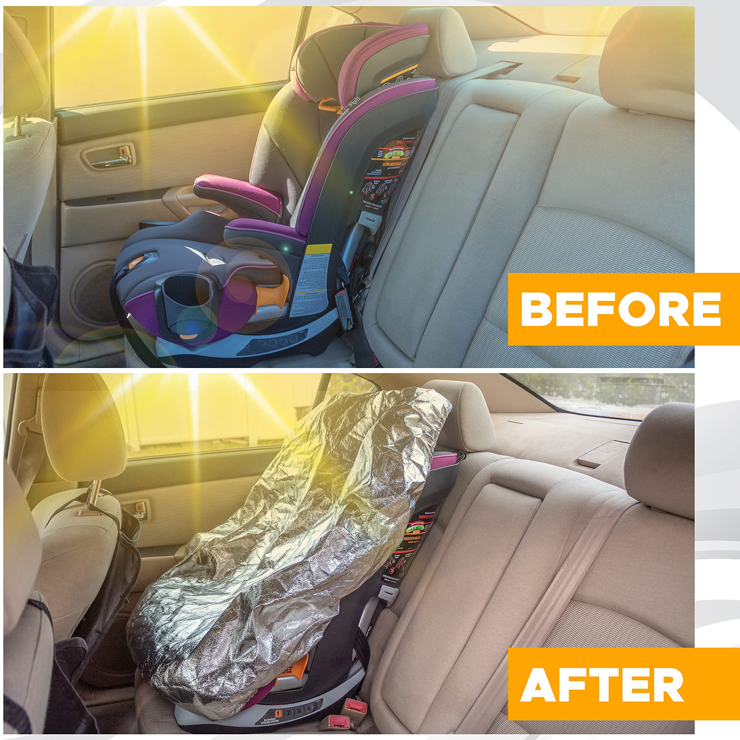 Travel Accessory Baby Car Seat Sun Shade Cover for Cars
