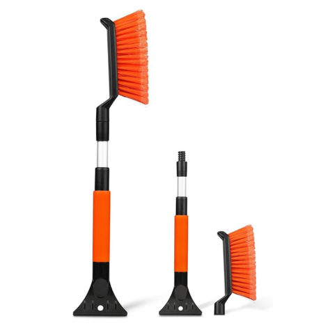 EcoNour Extendable Snow Brush & Ice Scraper for Car Windshield – 26" Durable Snow Remover
