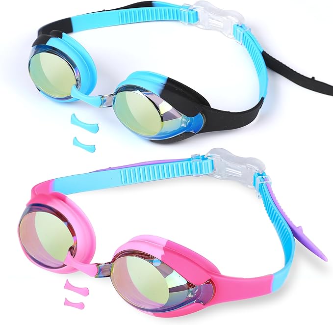 Kids Swim Goggles (2 Pack)