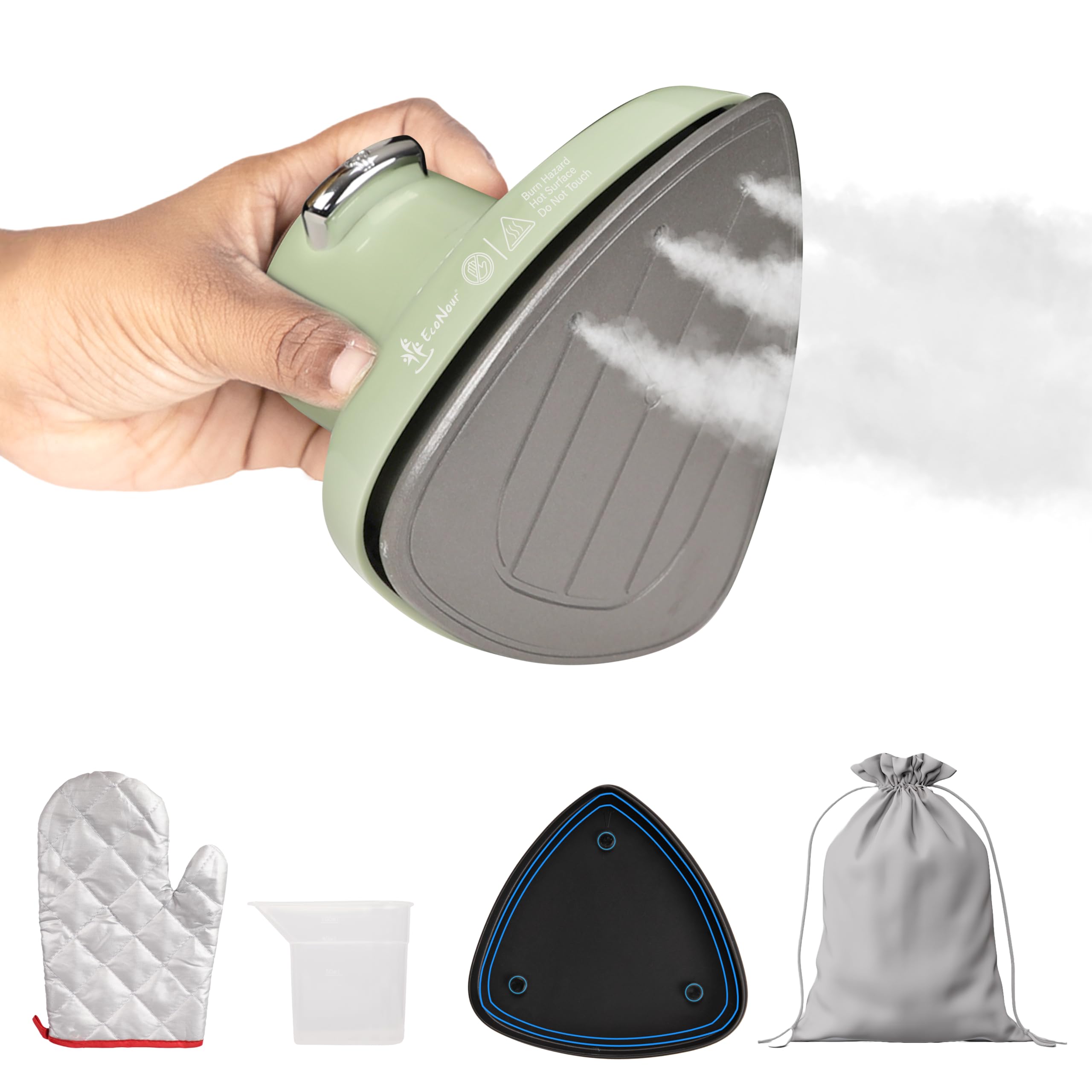 Econour Mini Travel Iron With Steam For Clothes